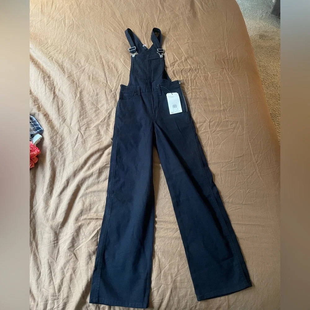NWT Levi's Women's Black Denim Overalls - Picture 3 of 5